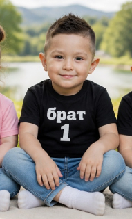 Ева, Глеб и Арсений