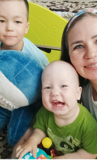 Христина, Максим и Михаил