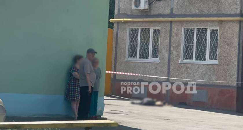 В Новочебоксарске под окнами девятиэтажки погиб человек