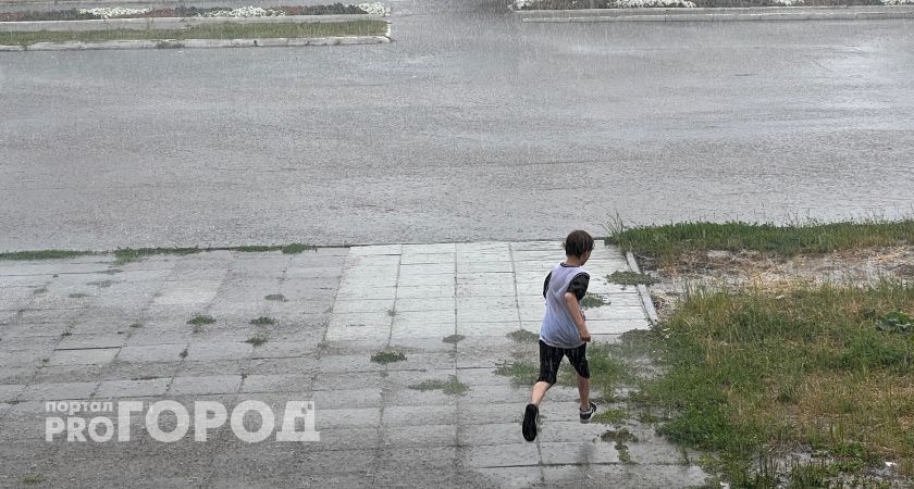 Новочебоксарцев предупреждают о грозах, ливнях и граде