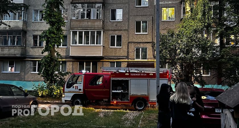 В Новочебоксарске в доме 26 по улице Винокурова произошло задымление