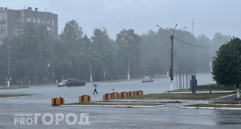 Жителей Новочебоксарска предупреждают о ливнях