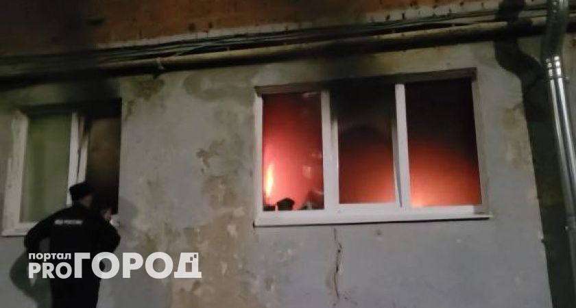 Пожар в Новочебоксарске: соседи спасли детей из горящей квартиры