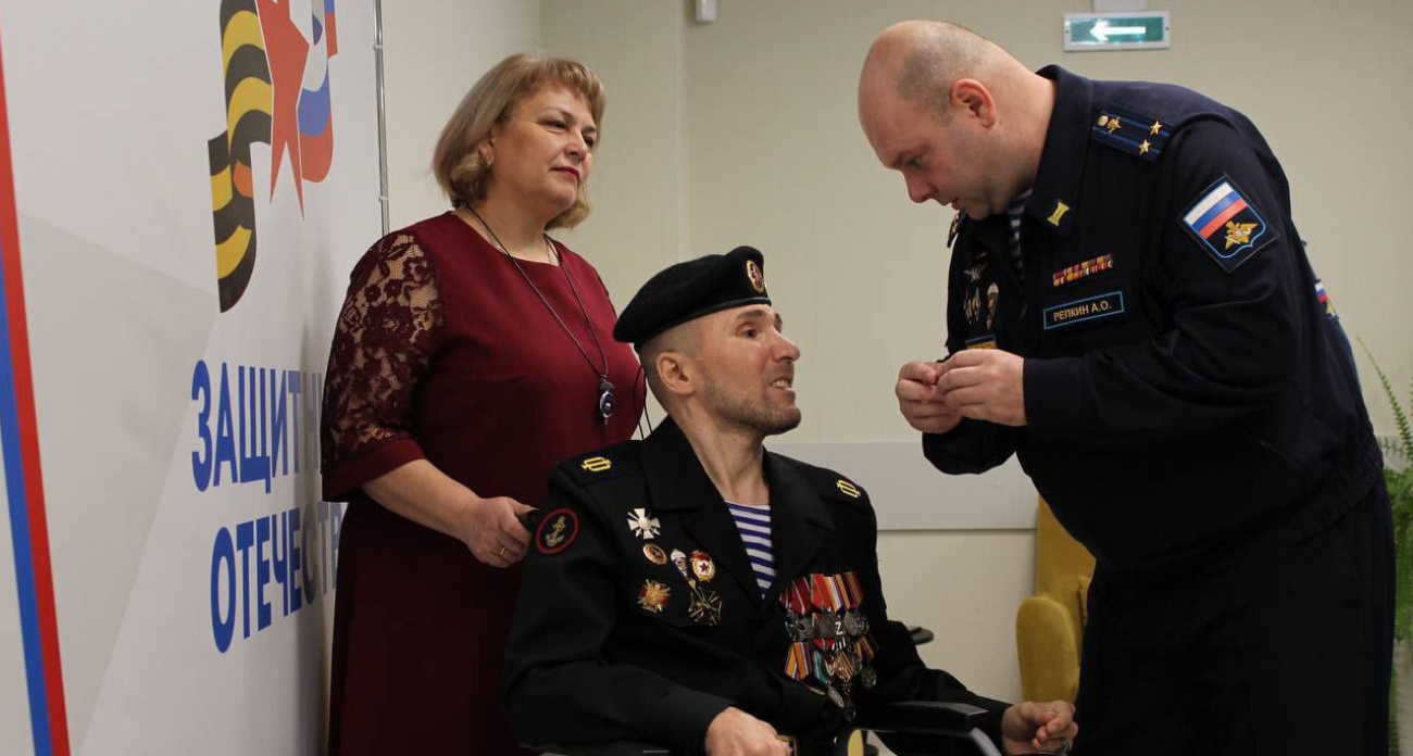 Раненый доброволец из Чувашии получил орден Мужества за спасение бойцов под обстрелом