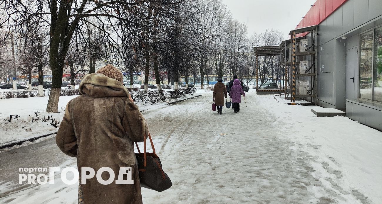 В Чувашии после мокрого снега ожидается гололед