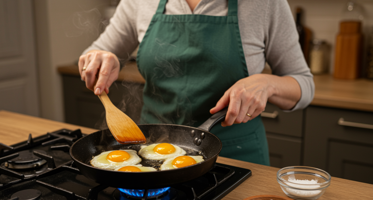 Почему стоит отказаться от подсолнечного масла при жарке яичницы – важный совет