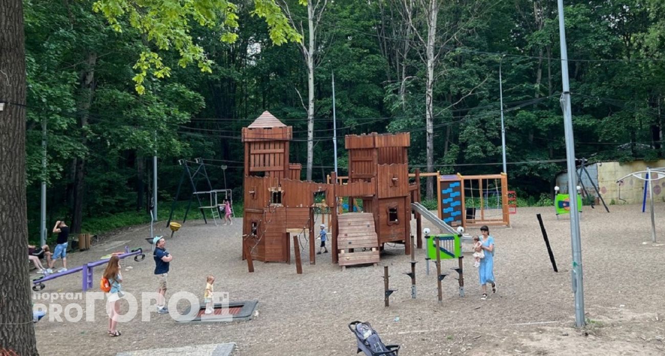 В новочебоксарской роще появилась тактильная тропа