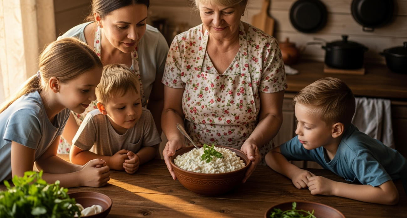 Салат Вкусняшка — название говорит само за себя: и к семейному обеду, и к торжеству — про надоевший Оливье напрочь забыли