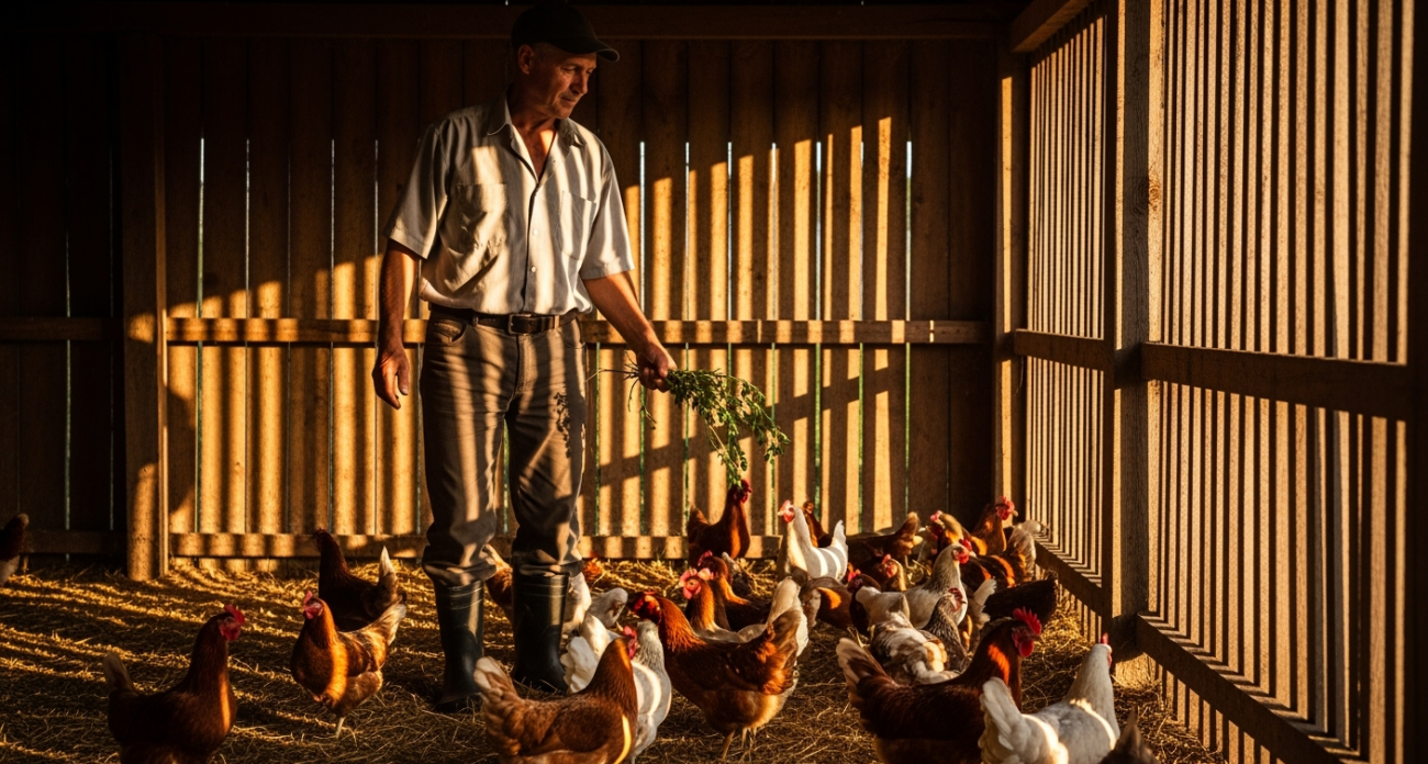 Вши с кур исчезнут, сверкая пятками: подбрасываем 3 веточки в курятник — и выпадение перьев несушкам больше не грозит