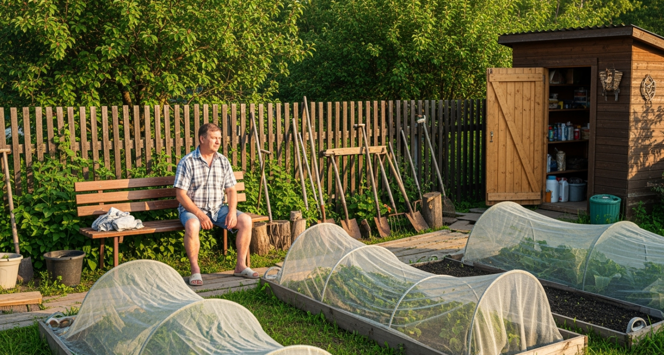 И зачем так мучиться, убери леску с триммера: дачник из деревни подсказал, как просто косить траву и не тратиться на дорогую леску