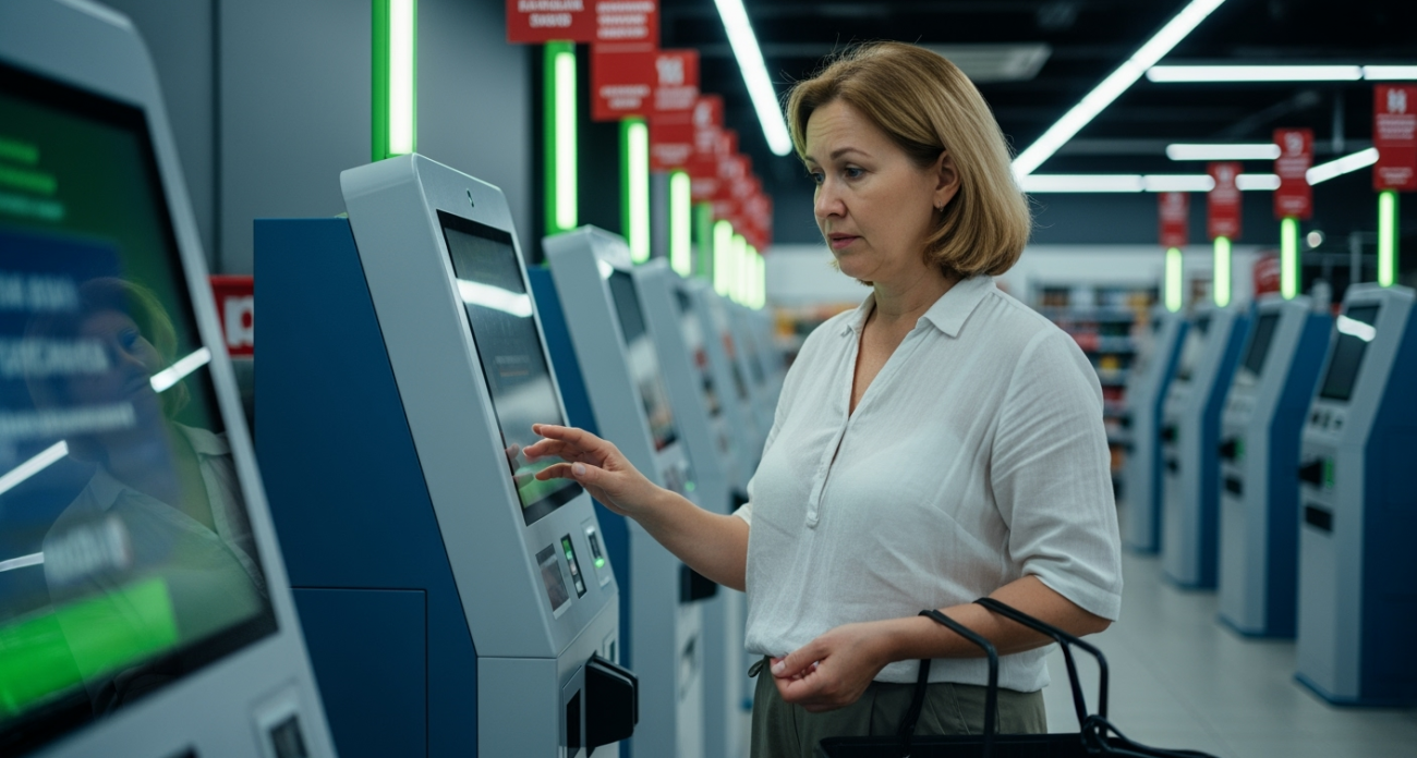 Секреты касс самообслуживания: что скрывают «Магнит», «Пятерочка» и «Перекрёсток»
