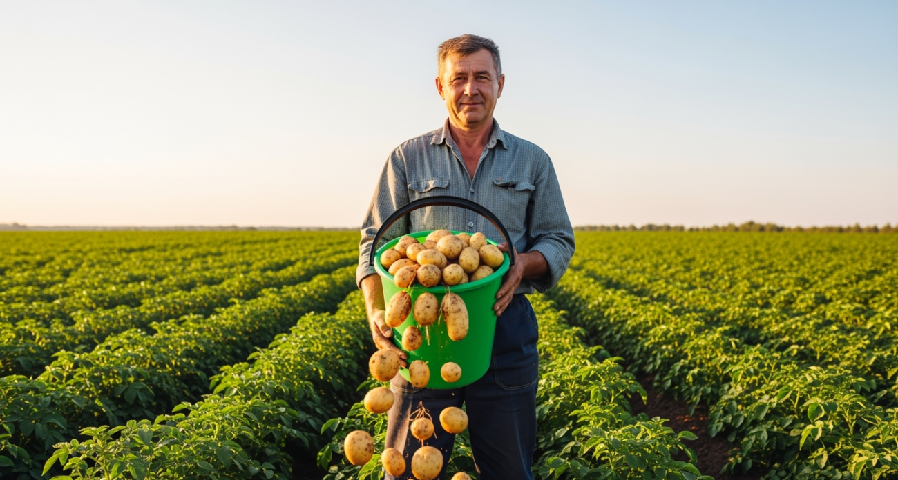 Выращиваю картофель на 35% эффективнее соседей. 3 простых способа июля за минимальные деньги