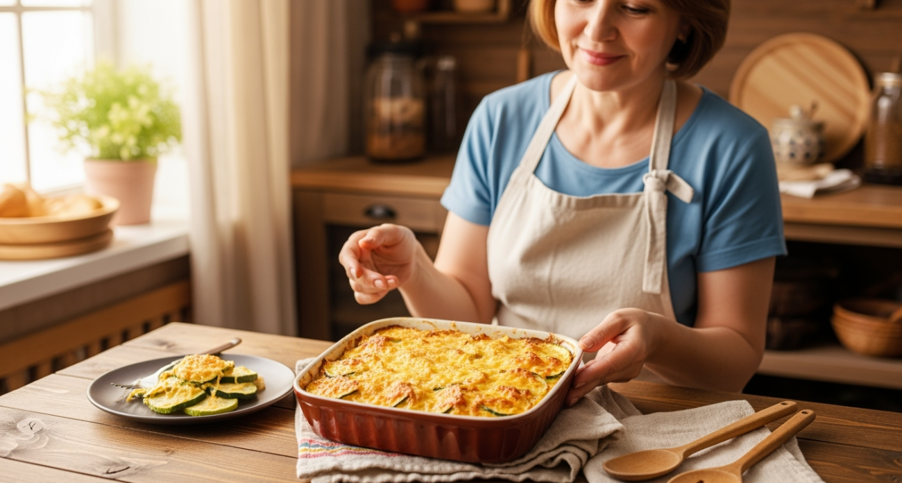 Готовлю только так: превосходная кабачковая запеканка — будете делать пока не закончится урожай