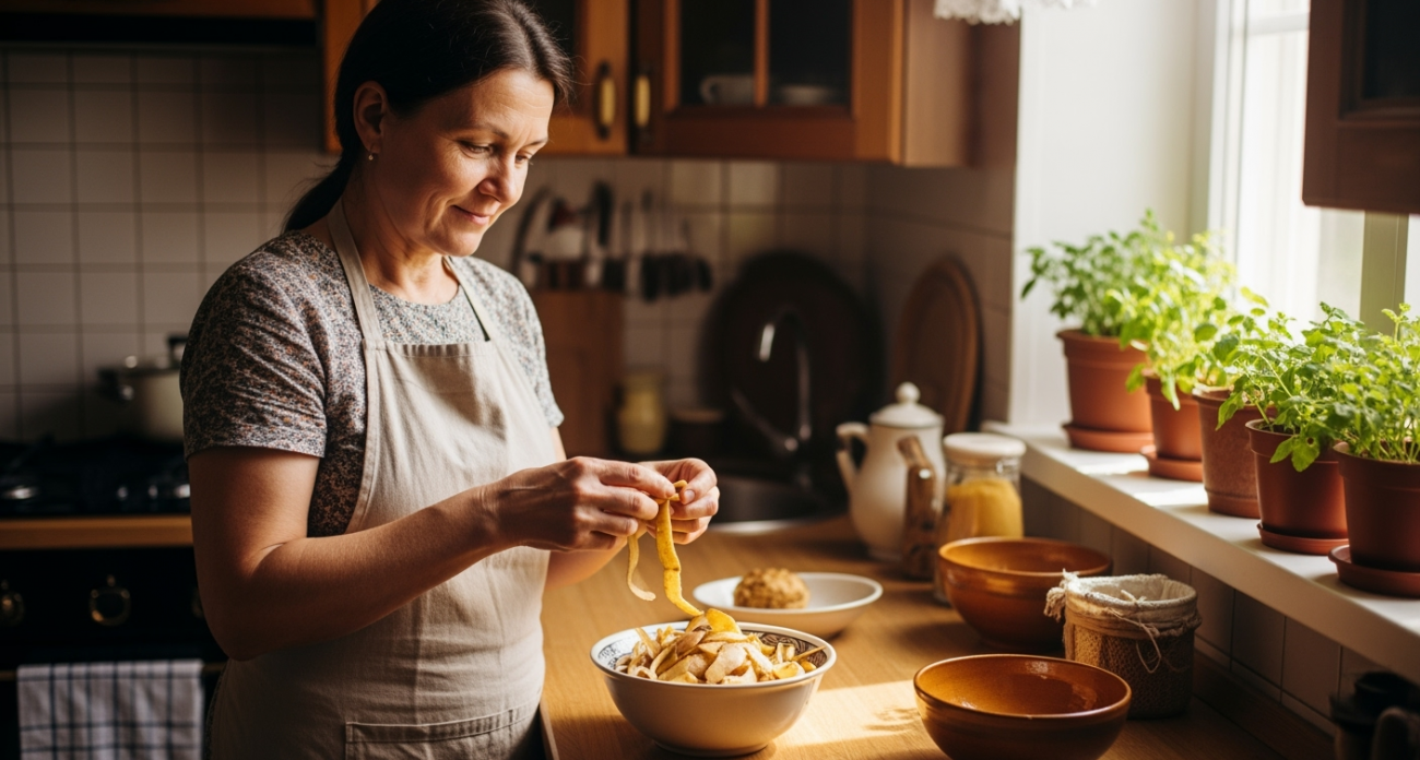 Картофельные очистки не выбрасываю — они стали настоящим сокровищем: вот как их применяю — три лайфхака