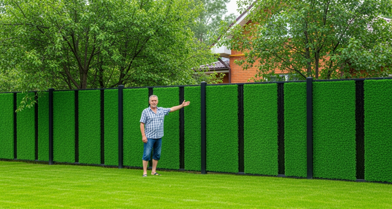 Идеальное ограждение для вашего участка: профлист уходит в прошлое — новый эстетичный способ создать приватность на даче