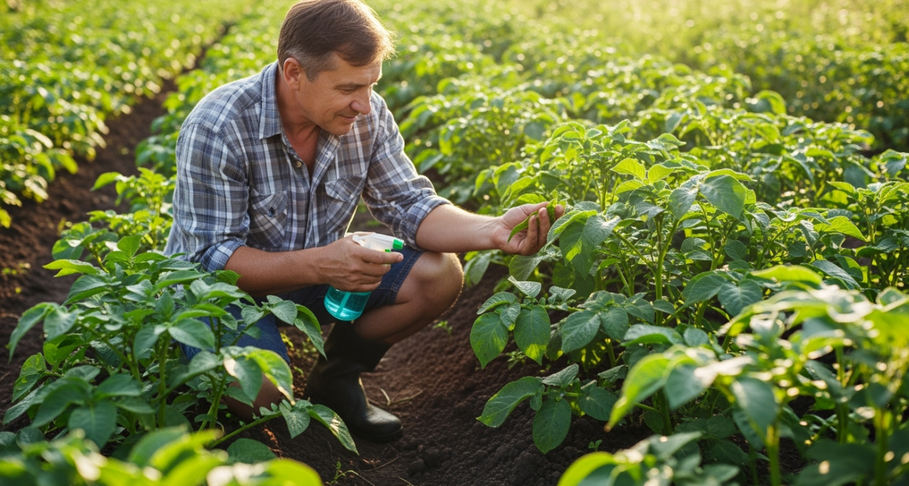 Колорадский жук избегает этого как огня: всего щепотка этого средства на ведро воды дает результат