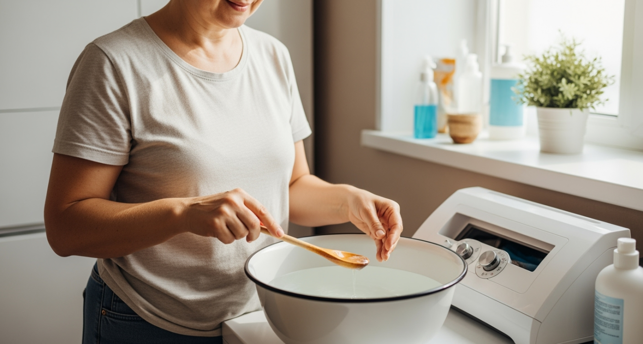 Добавляю 4 ложки в миску — и даже самые грязные носки станут белее снега: простой и полезный лайфхак