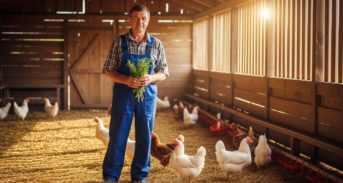 Вши с кур исчезнут, сверкая пятками: закидываем 3 веточки в курятник — и облысение несушкам больше не грозит