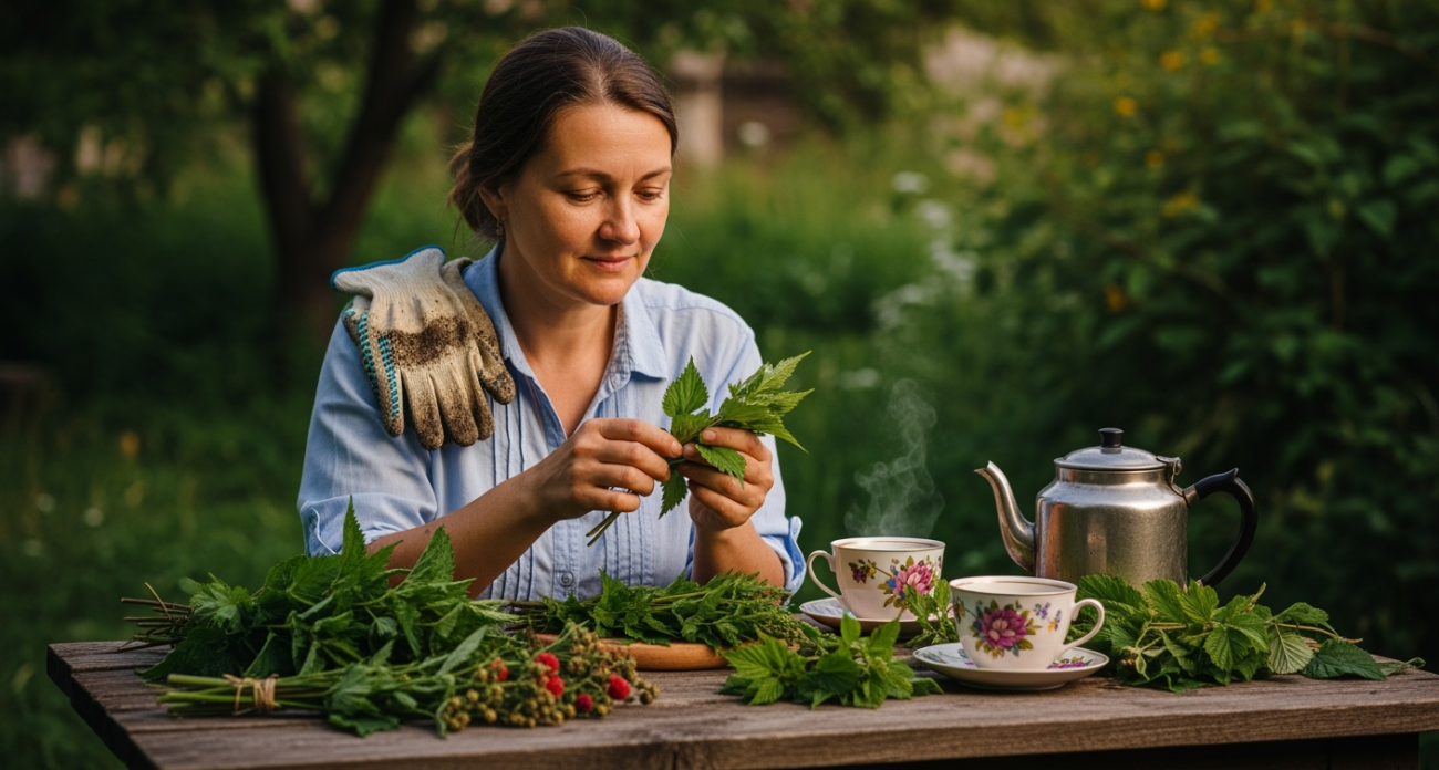 Куда вкуснее и полезнее, чем Иван-чай: неожиданная садовая трава для ферментации и приготовления чая