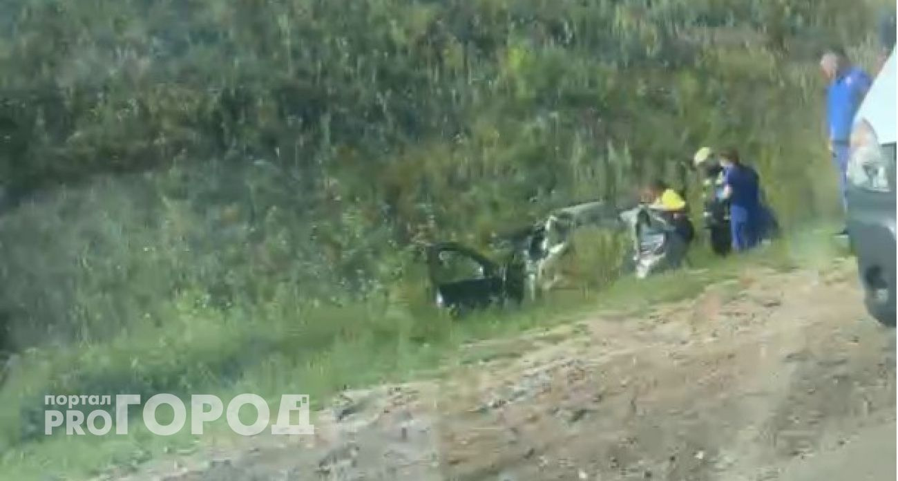 ДТП с фурой и легковушкой произошло под Новочебоксарском