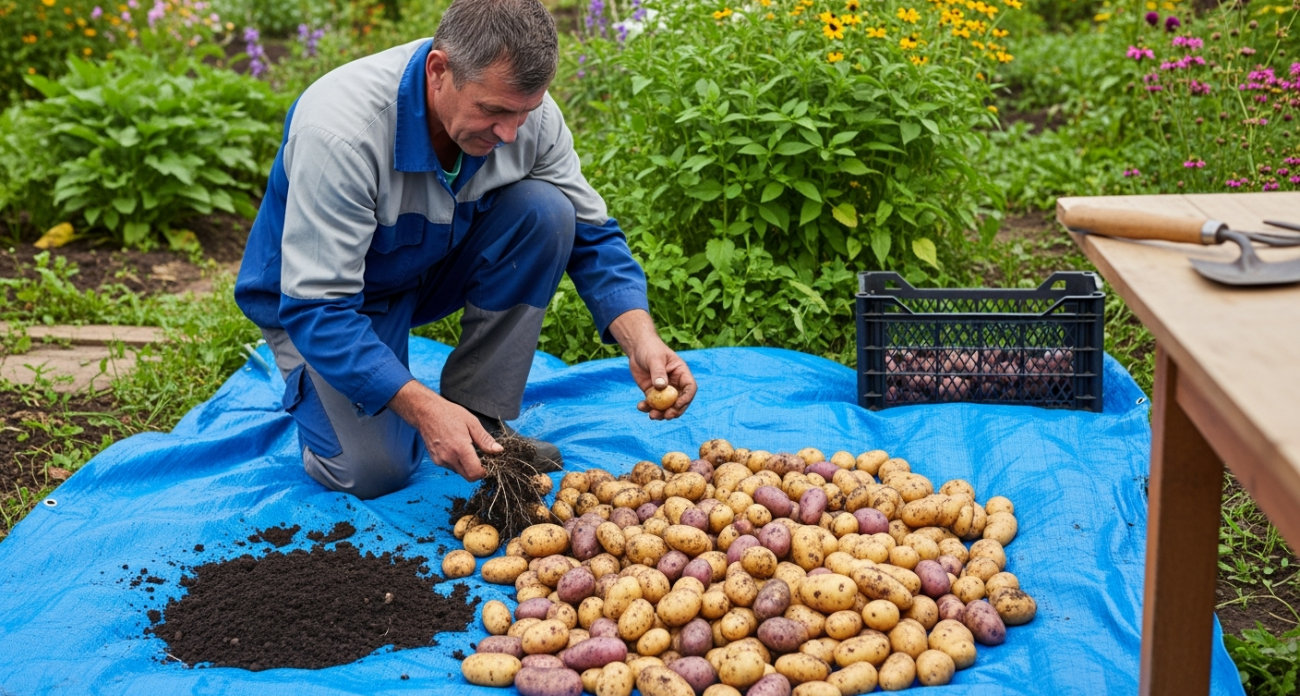 После уборки картофеля сею этот сидерат - почва как после тонны навоза, проволочник исчезает на годы