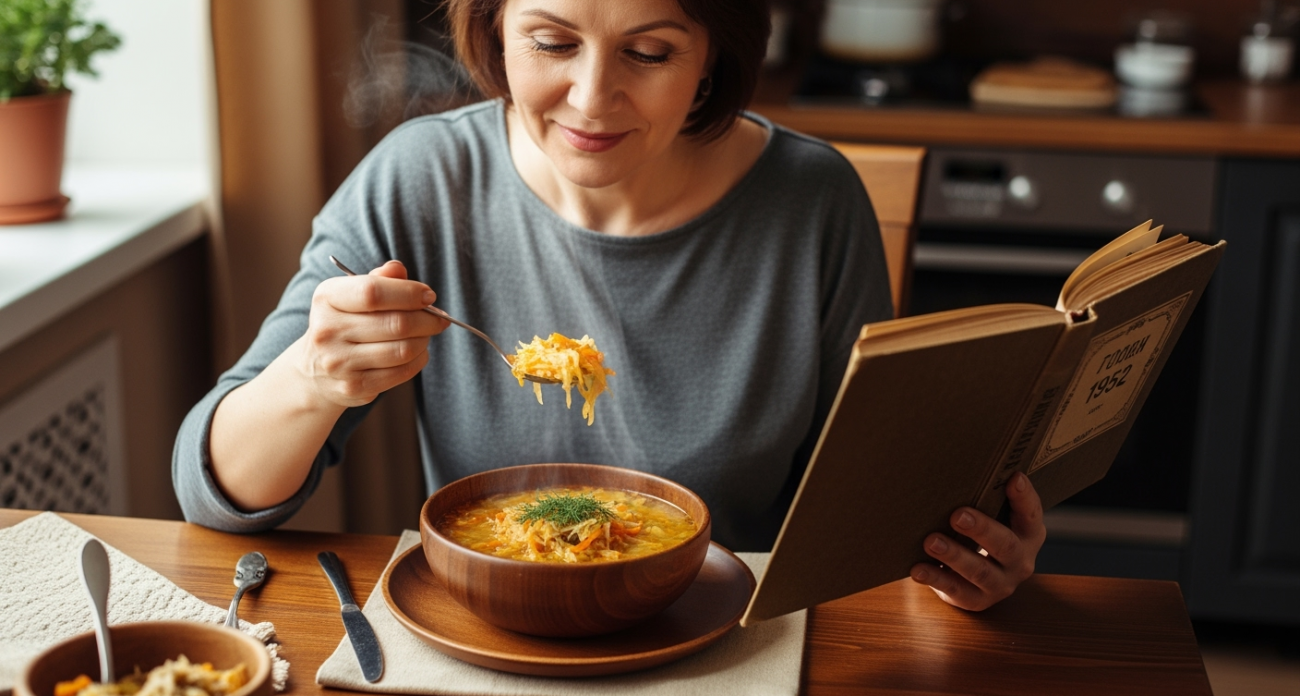 Щи из квашеной капусты по рецепту 1952 года — домашние спросили, почему я раньше так не готовила