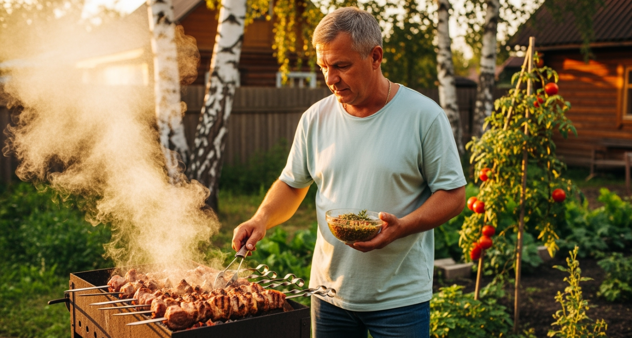 Запомните раз и навсегда: этот секретный ингредиент в маринаде спасет ваш шашлык от пересыхания