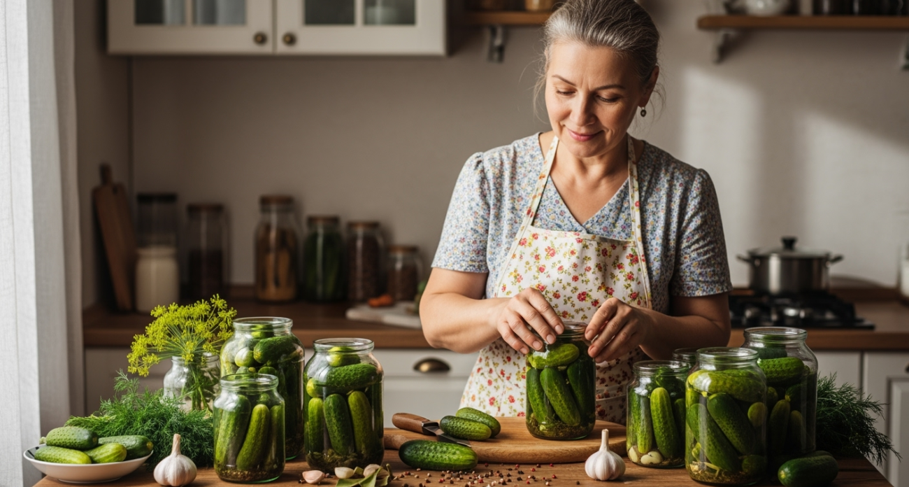 Огурцы на зиму заготавливаю только так — не остается даже рассола, все просят рецепт этих хрустящих огурчиков