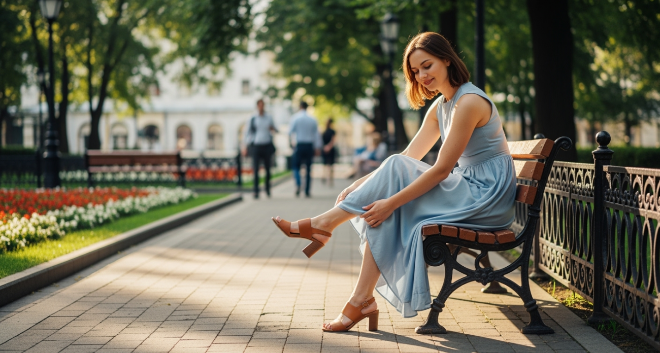 Обрабатываю пятки этим раствором и хожу все лето спокойно — босоножки больше не стыдно надевать