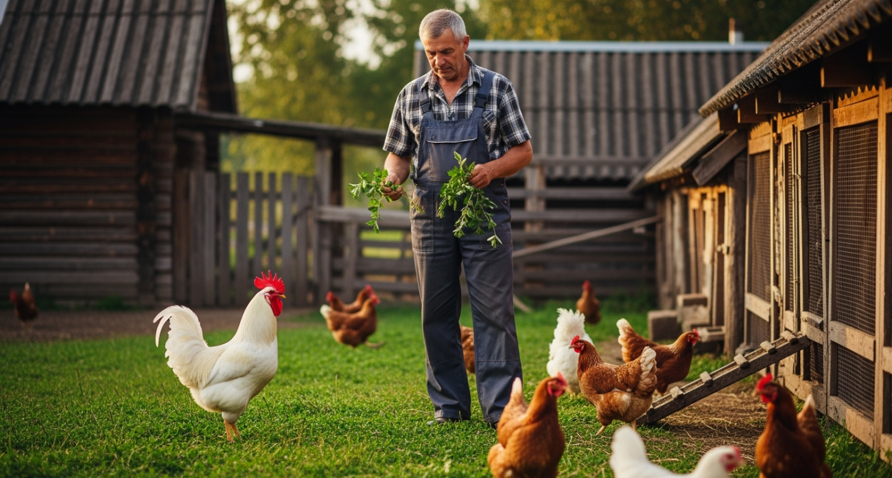 Вши с кур сбегут навсегда: закиньте 3 веточки в курятник — облысение несушкам больше не грозит