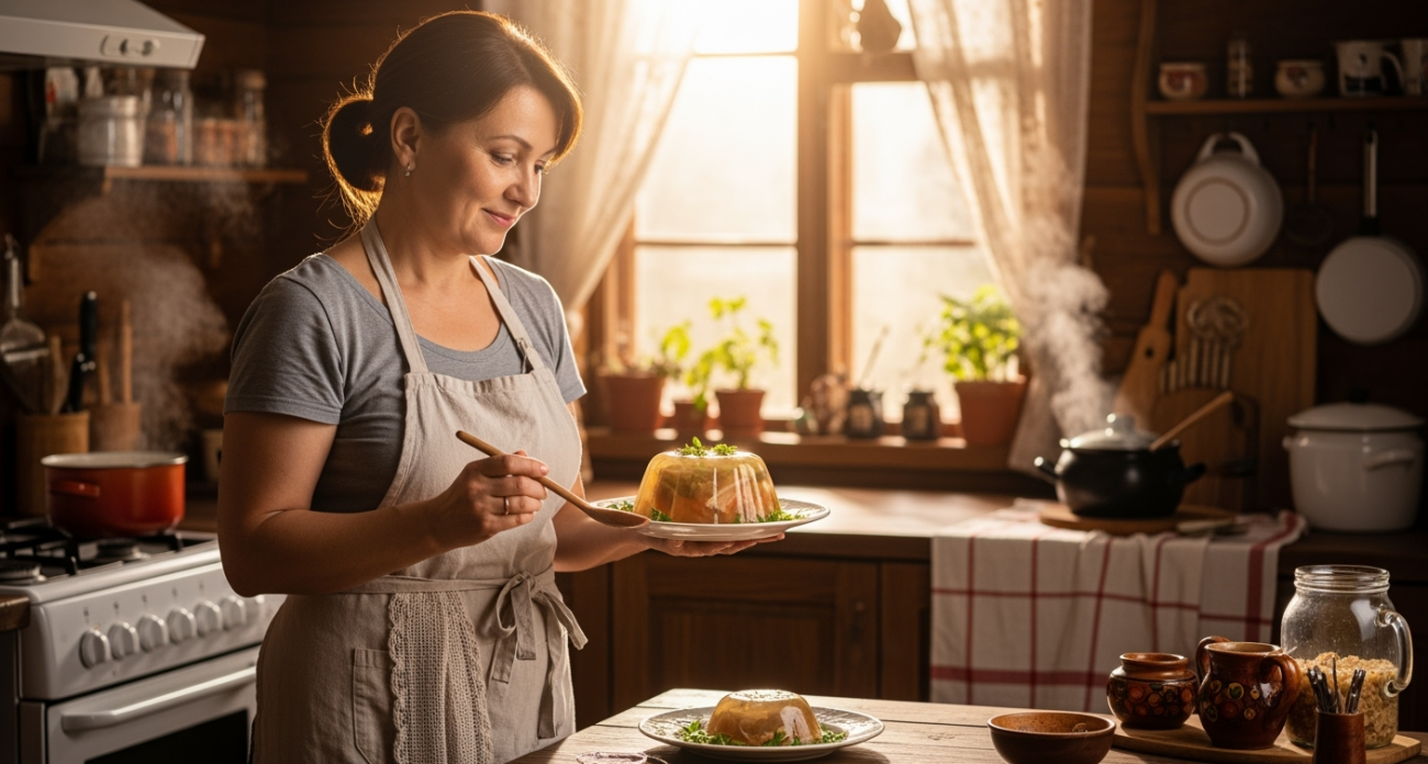 Холодец всегда застынет и будет прозрачным как слеза: 4 хитрости, которые должна знать каждая хозяйка