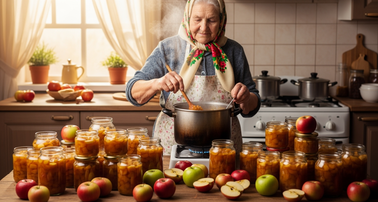 Бабушкин секрет яблочного варенья: готовлю только так — 50 банок всегда мало