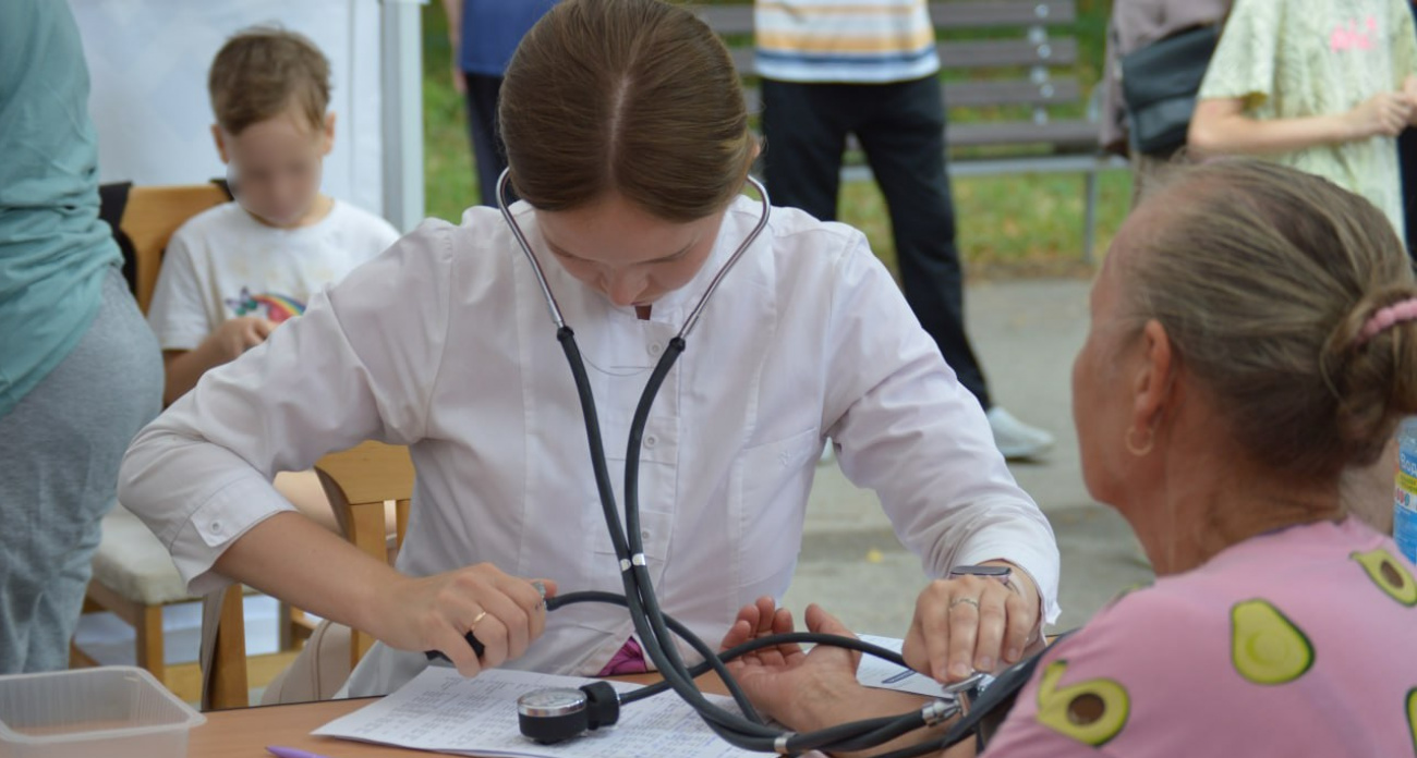 В мобильном пункте здоровья в Новочебоксарске за один день прошли обследование почти полторы сотни человек