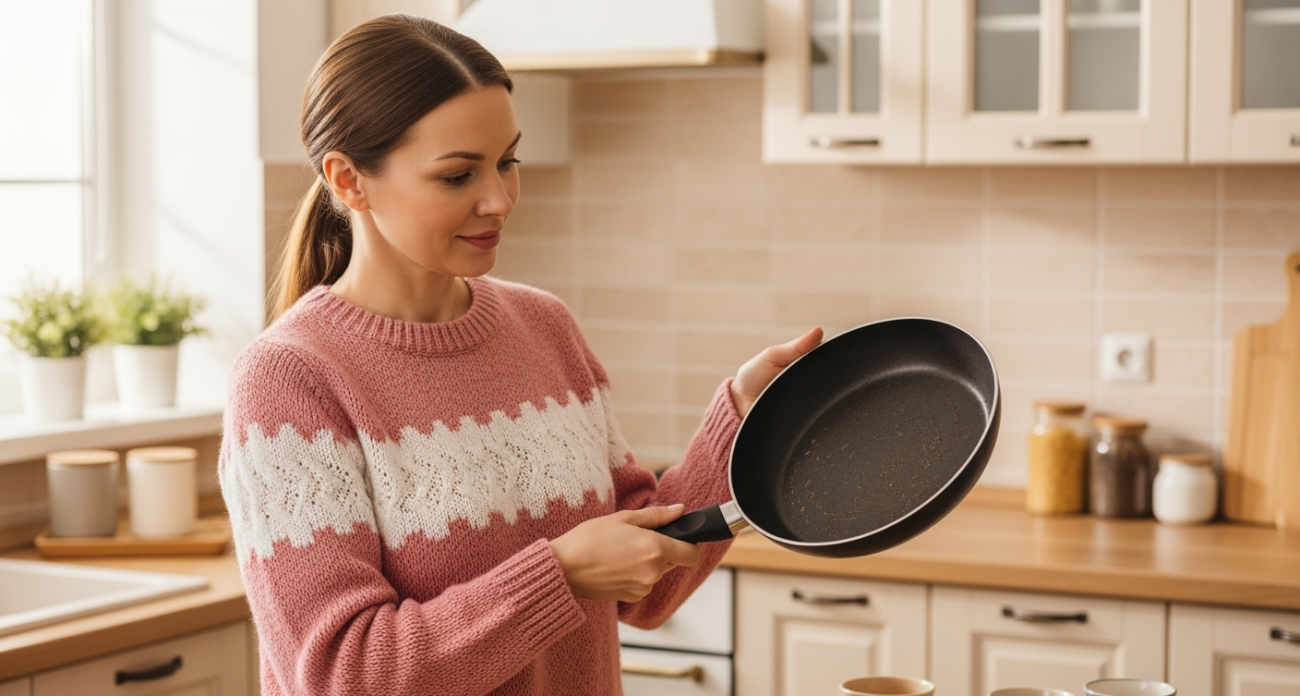 Кипятим 1 ложку этого — сковородка засияет как новая: нагар отлипнет, еда перестанет пригорать