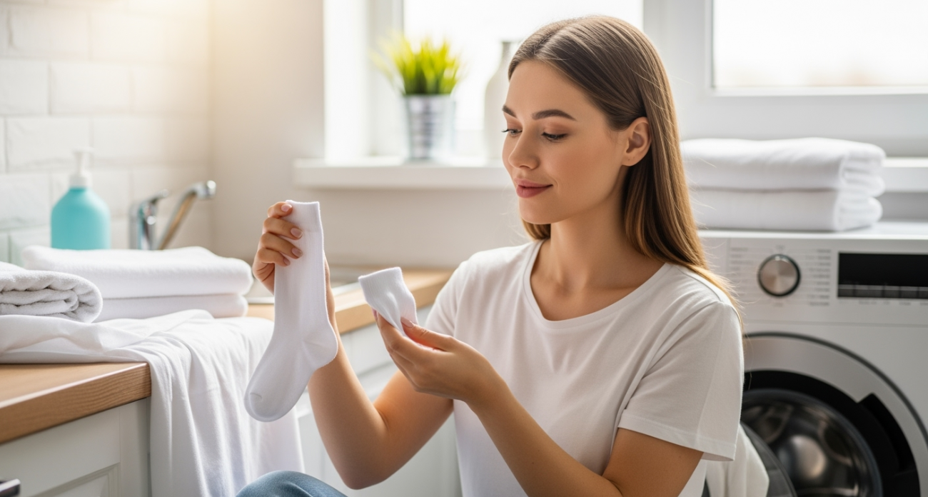 Как отстирать носки до идеальной белизны: пошаговый секрет с доступными средствами – результат гарантирован