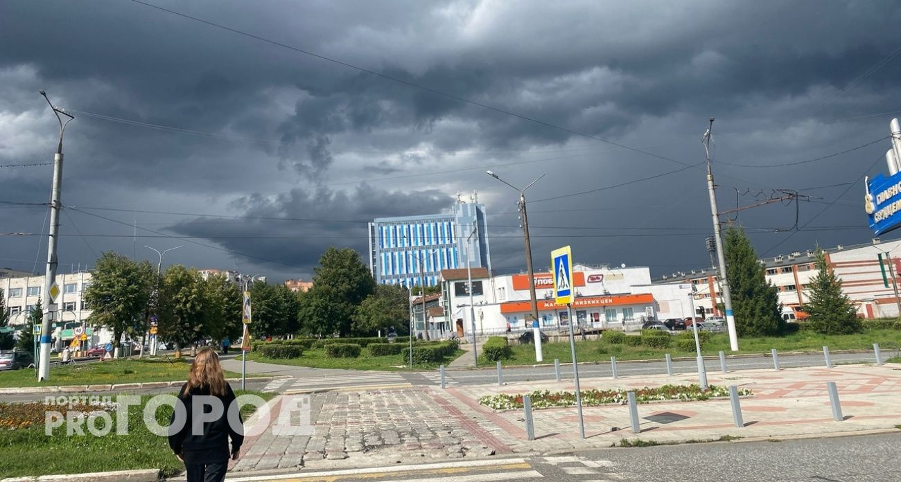 В Чувашии объявлен желтый уровень опасности из-за гроз и тумана