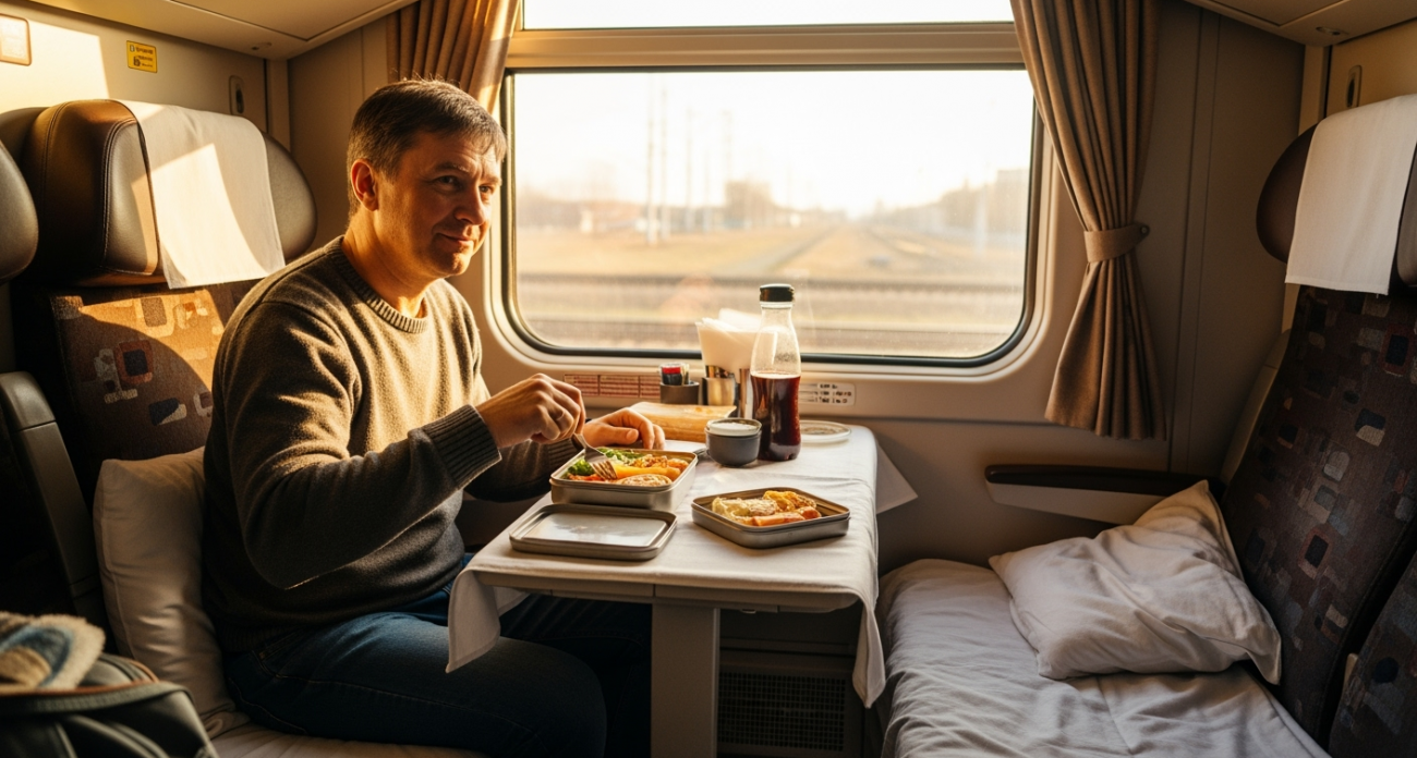 Секрет комфортного питания в поезде без вагона-ресторана: опробованный способ, который изменит ваши поездки