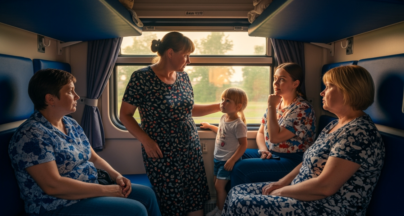 Мамочки придумали хитрый способ заставить уступить нижнюю полку — но подписчица их разоблачила