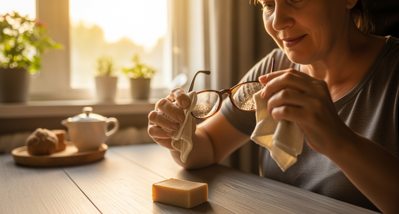 Старые мутные очки станут как новые — просто возьмите мыло, как делают китайцы