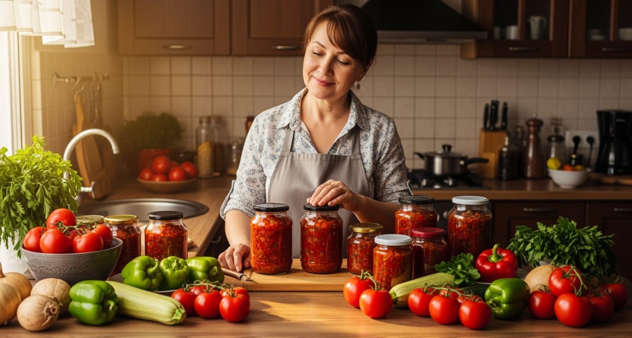 Лечо из кабачков за 5 минут — шикарная закуска даже на праздник: 20 банок на зиму будет мало