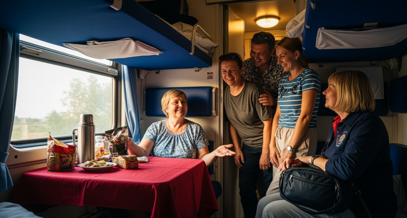 «Что такого, это родственники» — к соседке по СВ нагло пришли трое из плацкарта