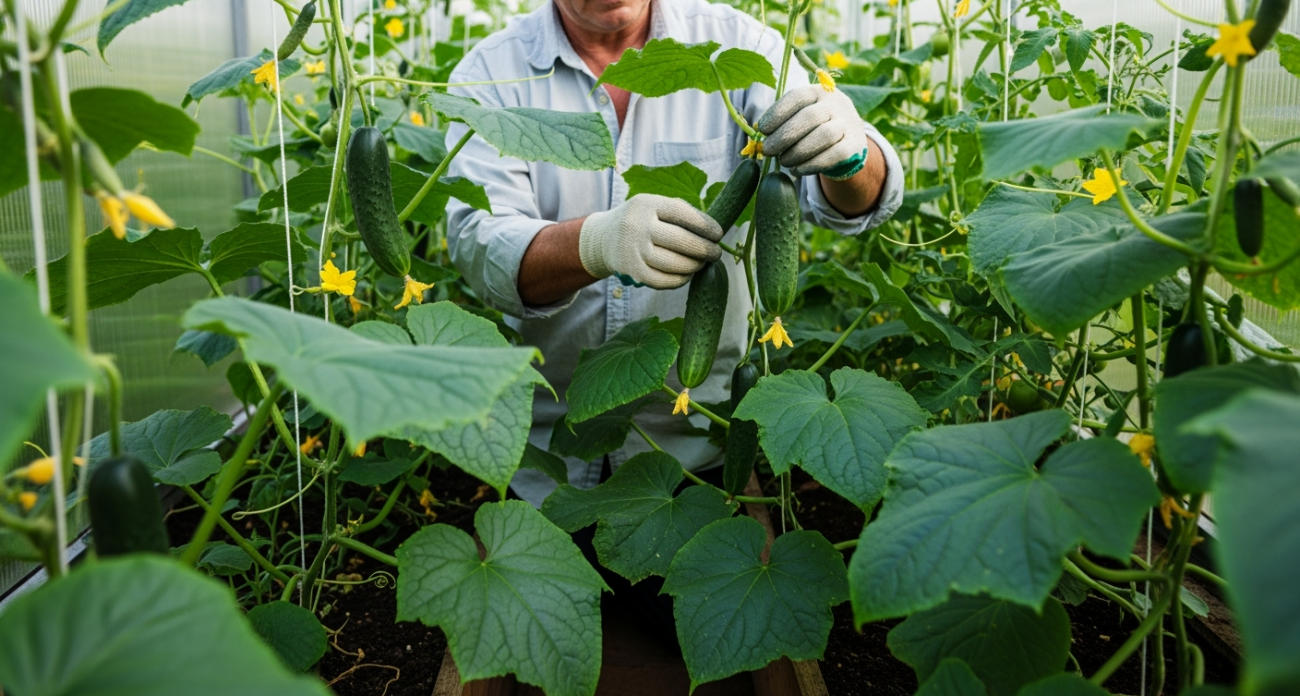 За одну августовскую ночь огурцов вырастает больше, чем за весь июнь — простой секрет долгого плодоношения