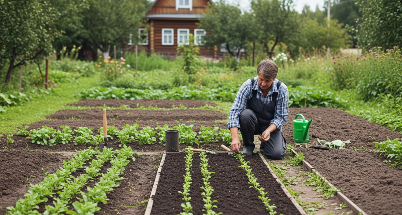 После картошки сеем этот сидерат: заменяет машину навоза и прогоняет проволочника с паршой