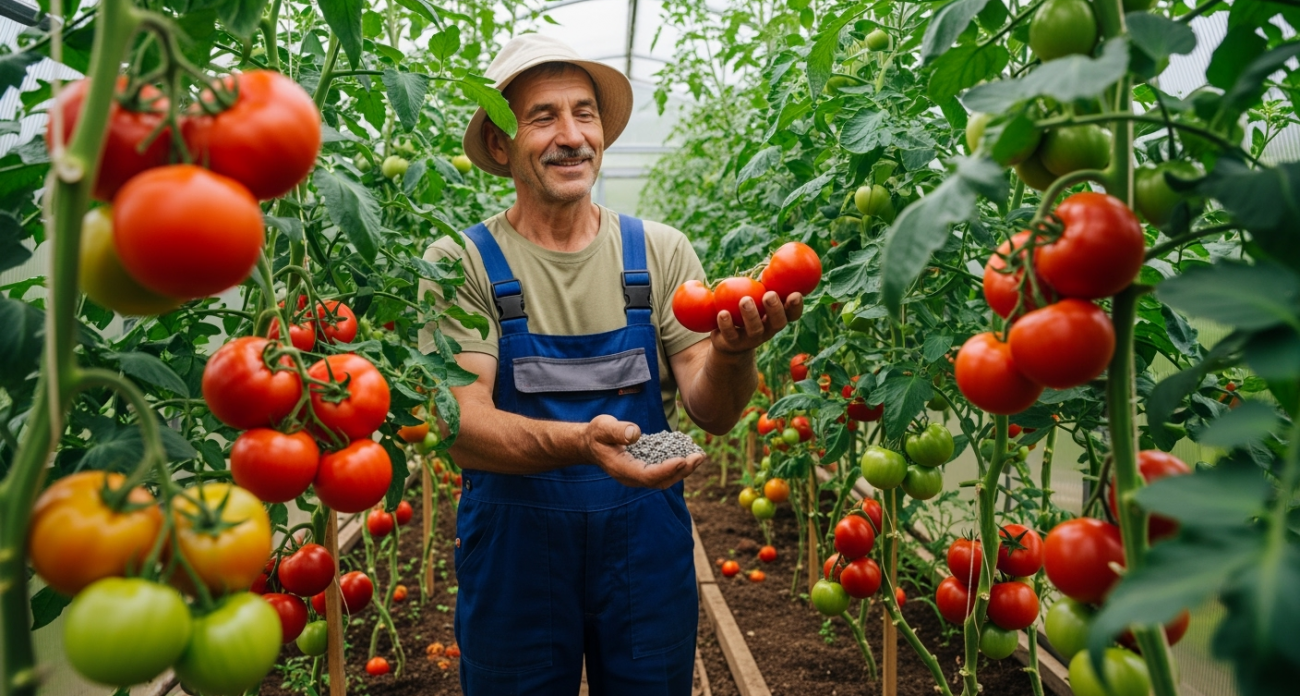 Собираю по 10 кг мясистых томатов с куста без белых жилок: агроном раскрыл секрет с древесной золой