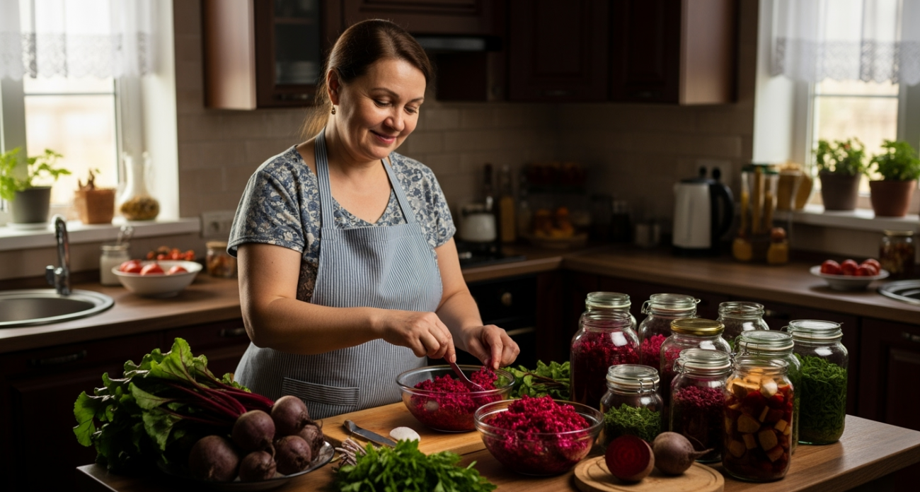 Салат из свёклы «Алёнка» на зиму: 10 банок улетают до Нового года — готовьте тройную порцию
