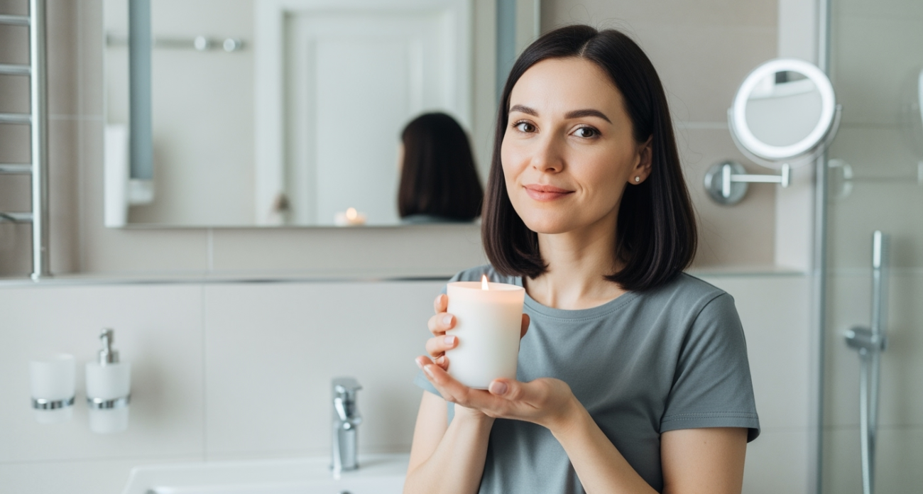 Раз в месяц беру обычную свечку в ванную — она решает сразу три проблемы, о которых вы не догадывались
