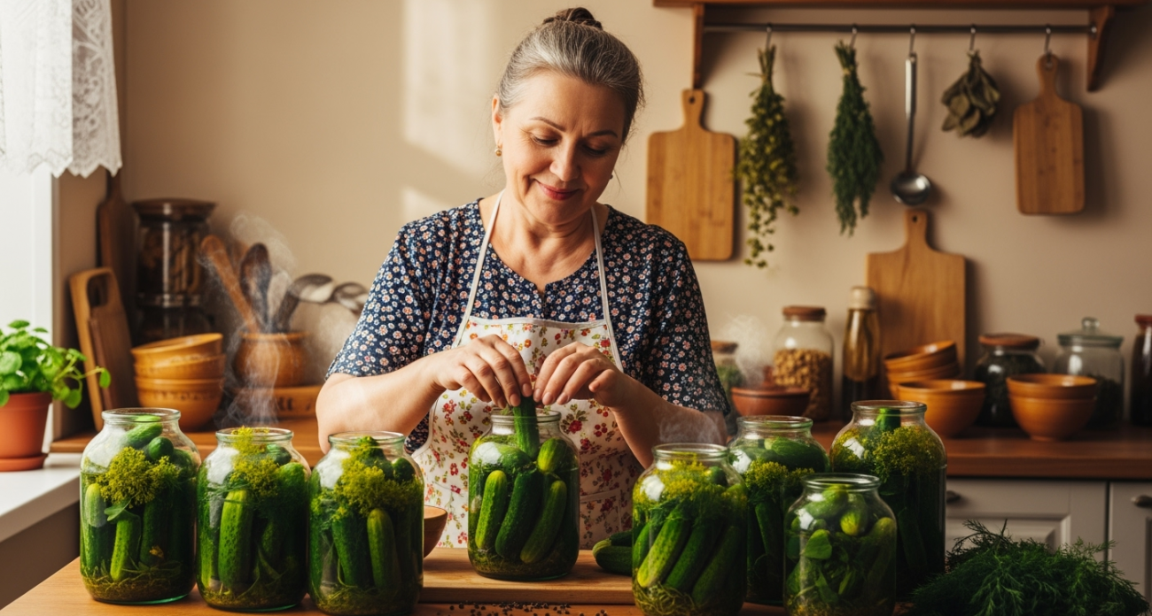Огурцы на зиму закрываю только так - не остается даже рассола: все просят рецепт этих хрустящих огурчиков