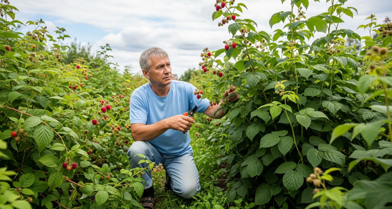 Срочно узнайте: 2 ошибки обрезки малины в августе, которые садоводы принимают за правила