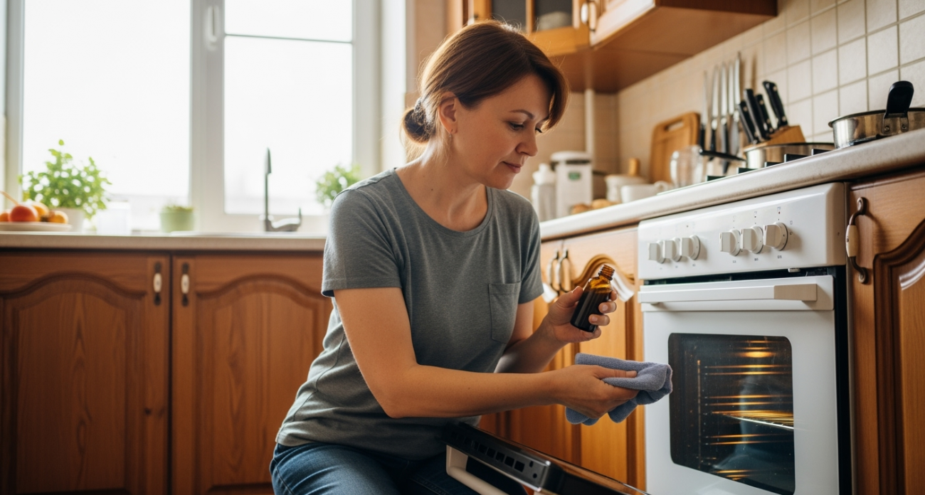 Стекло духовки станет прозрачнее слезы: 1 аптечный бутылек — и жир не найти даже с лупой