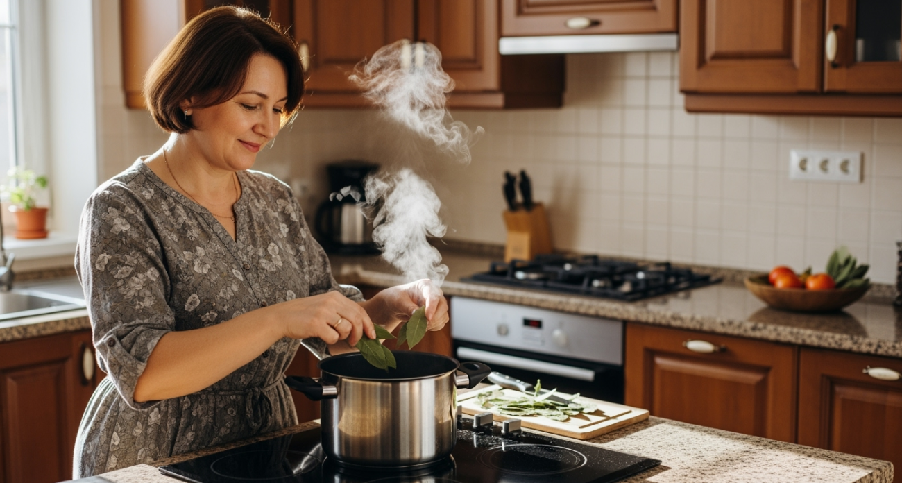 Кипячу лавровый лист перед уборкой по совету свекрови — лучший бытовой лайфхак, который изменит всё